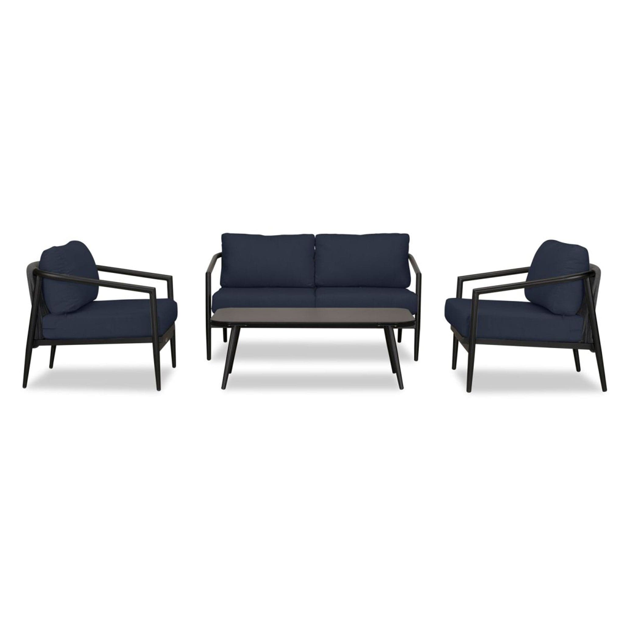 Olio 4 Piece Loveseat Set