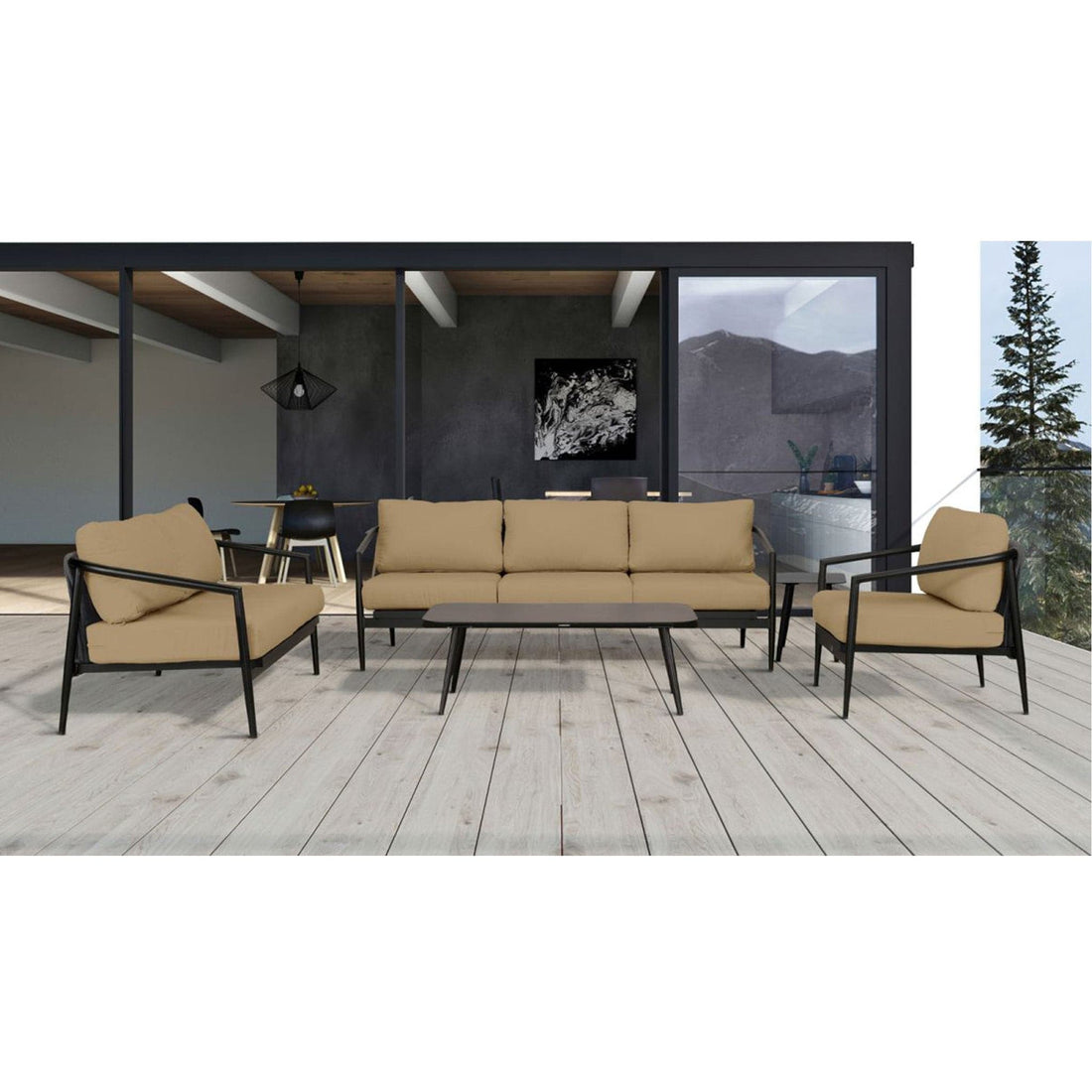 Olio 5 Piece Sofa Set