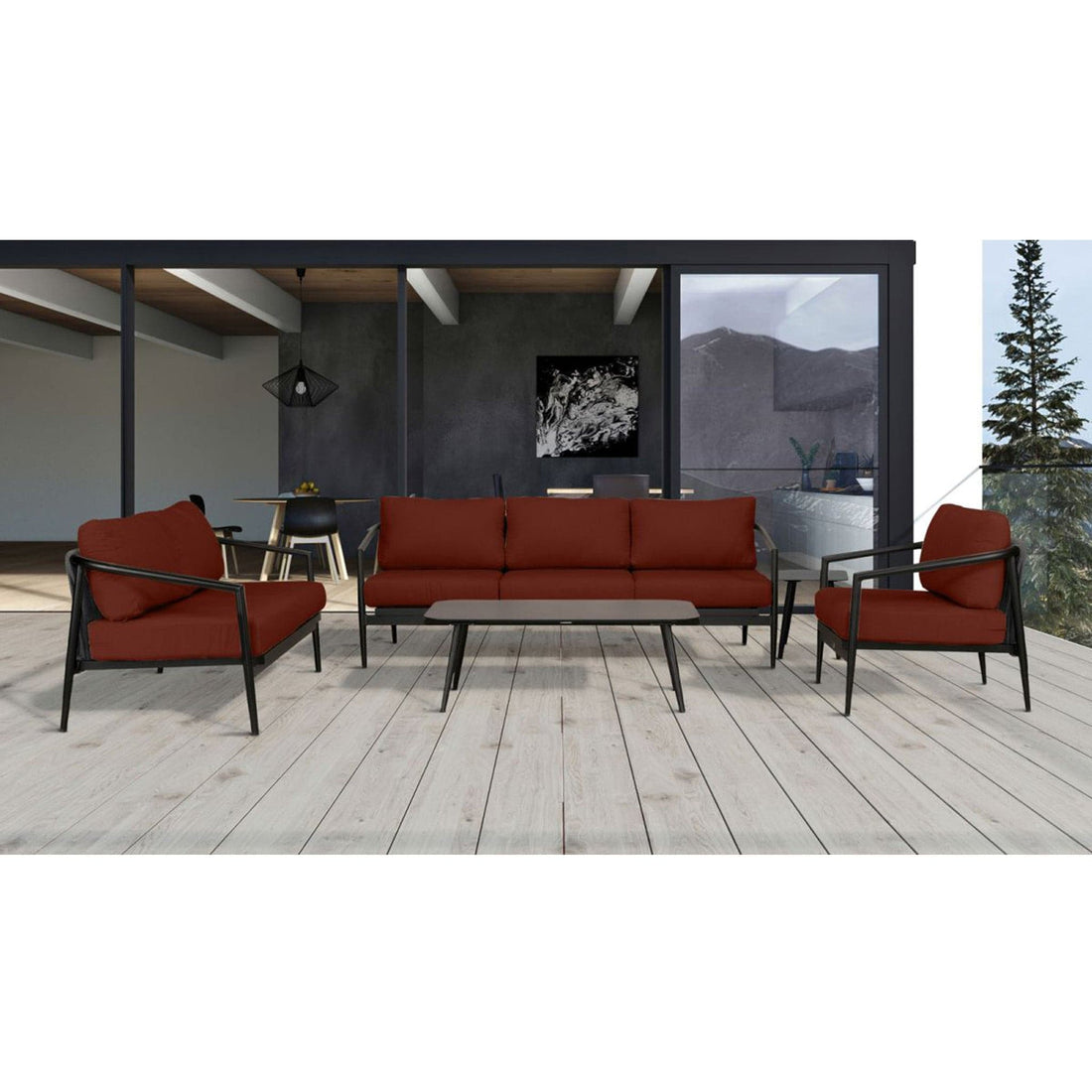 Olio 5 Piece Sofa Set