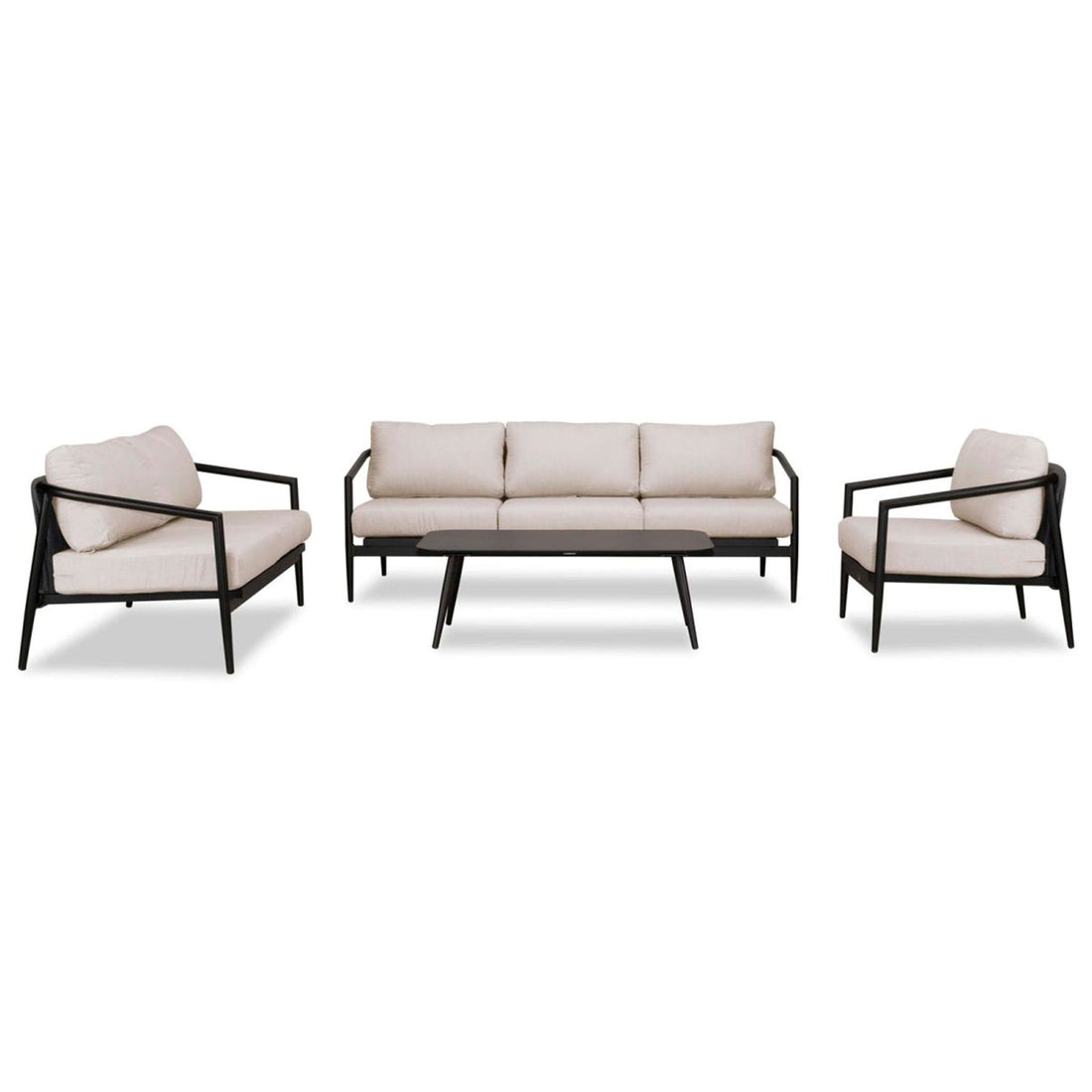 Olio 4 Piece Sofa Loveseat Set