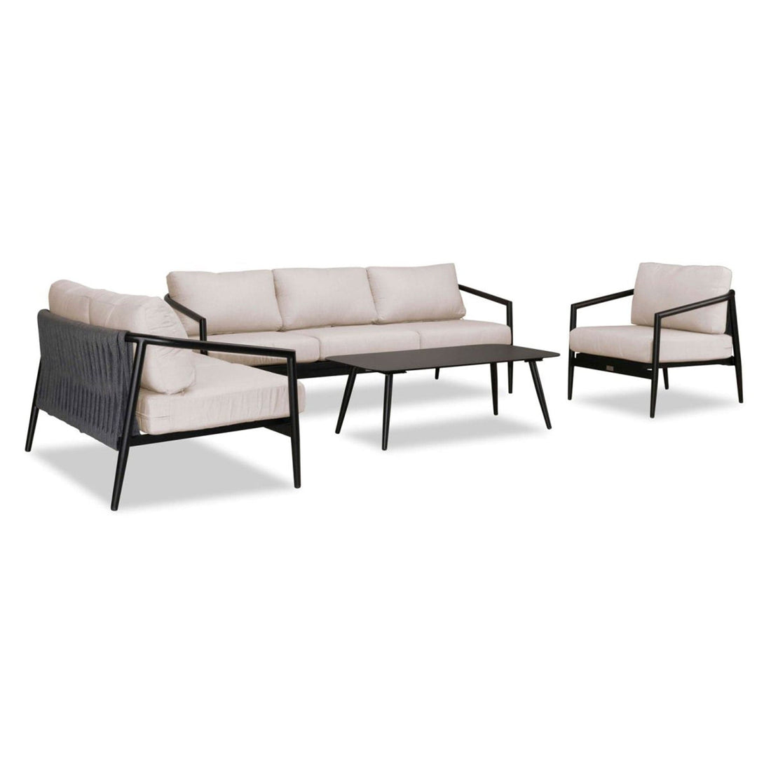 Olio 4 Piece Sofa Loveseat Set