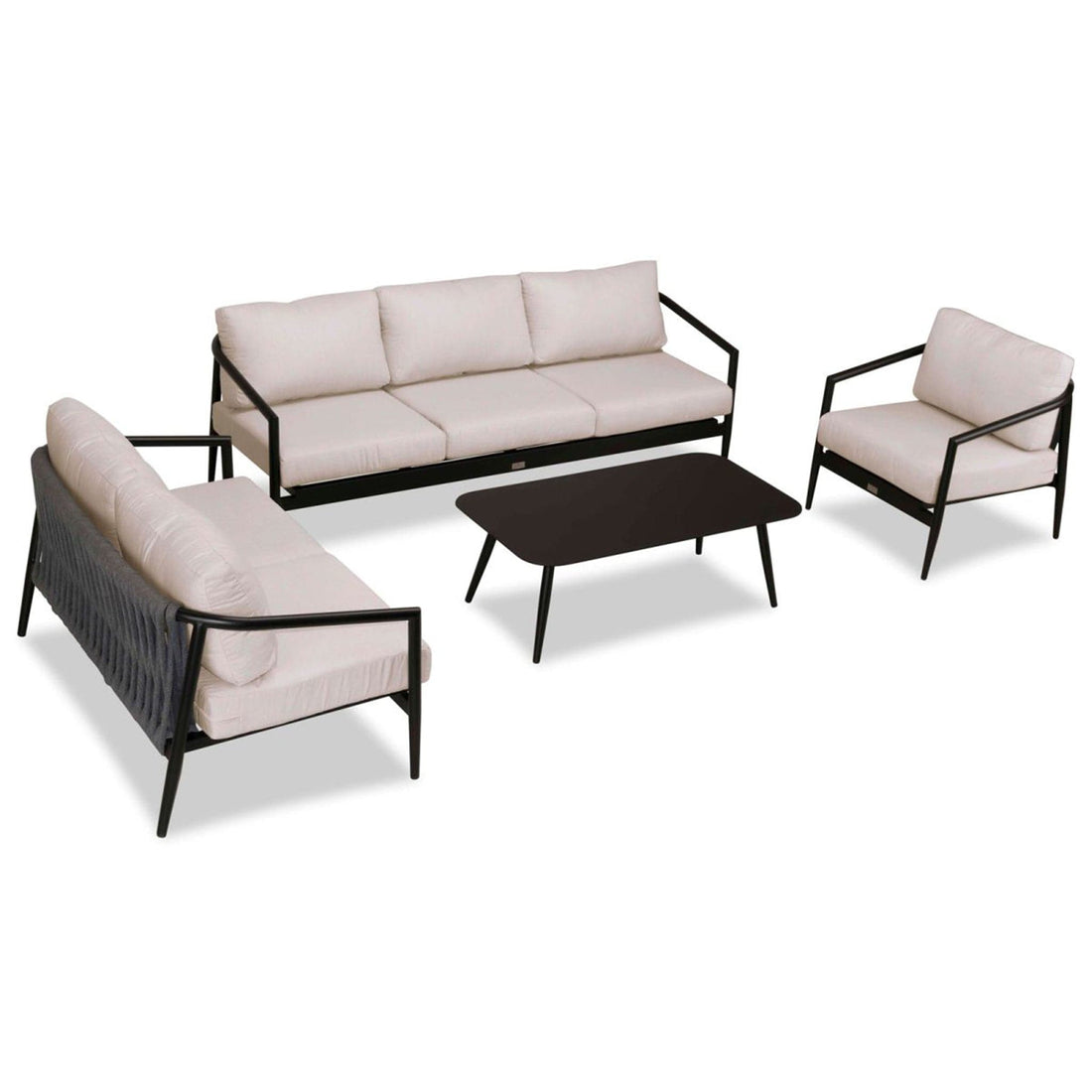 Olio 4 Piece Sofa Loveseat Set