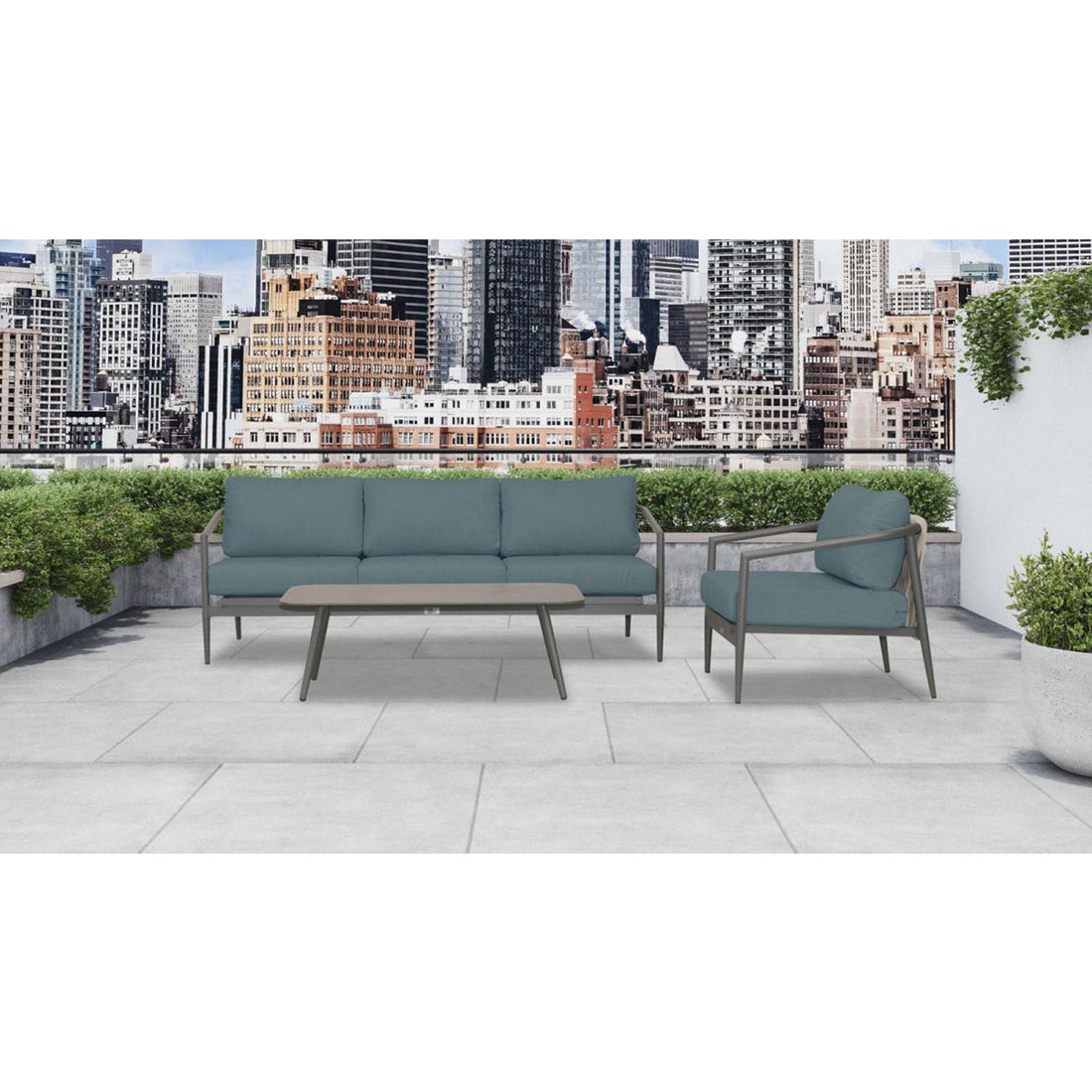 Olio 3 Piece Sofa Set