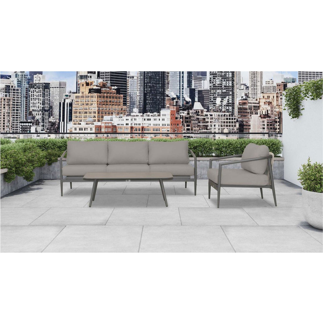 Olio 3 Piece Sofa Set