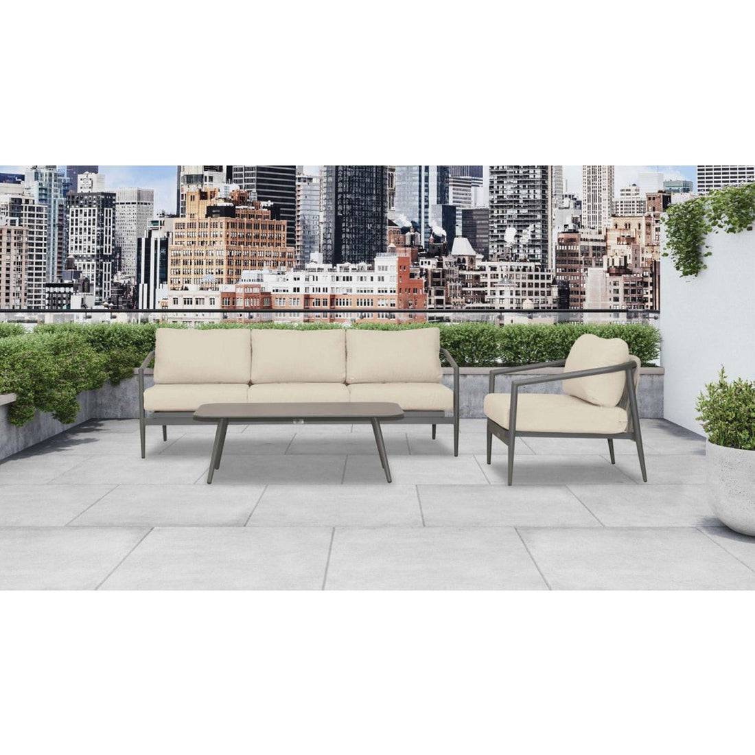 Olio 3 Piece Sofa Set