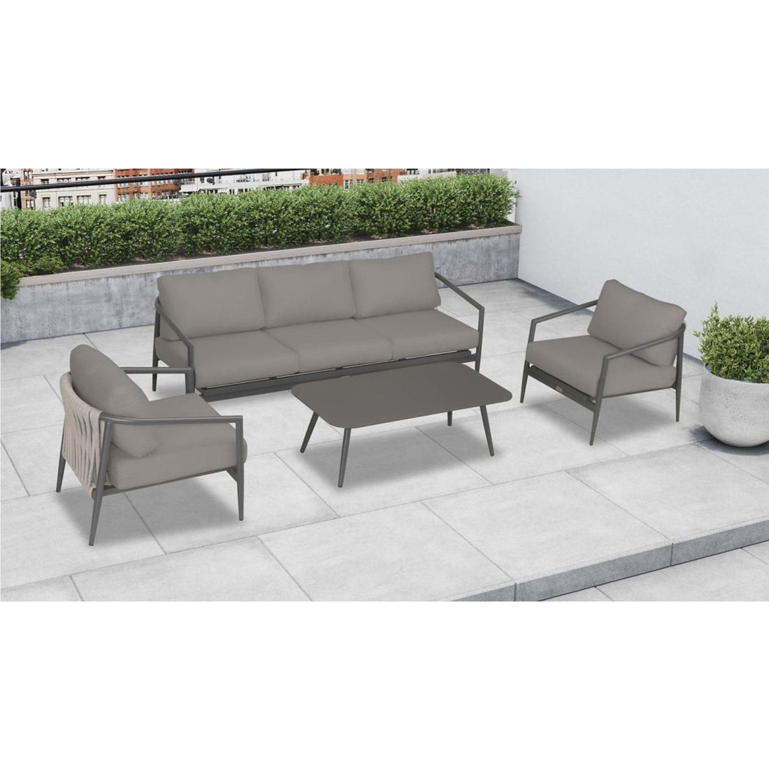 Olio 4 Piece Sofa Set