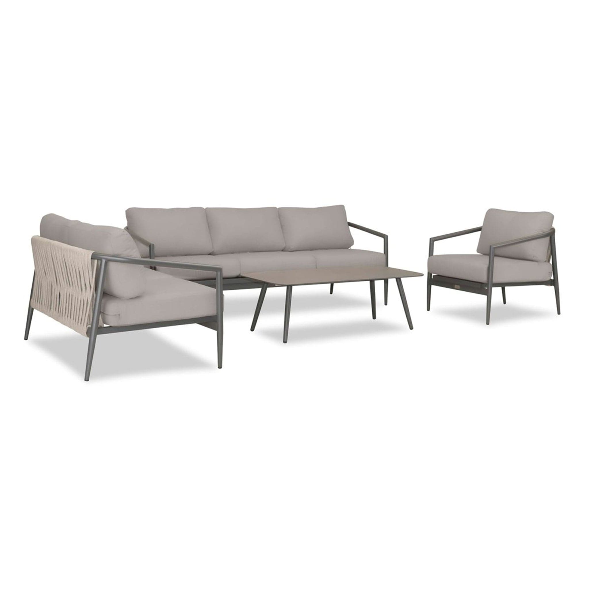 Olio 4 Piece Sofa Loveseat Set