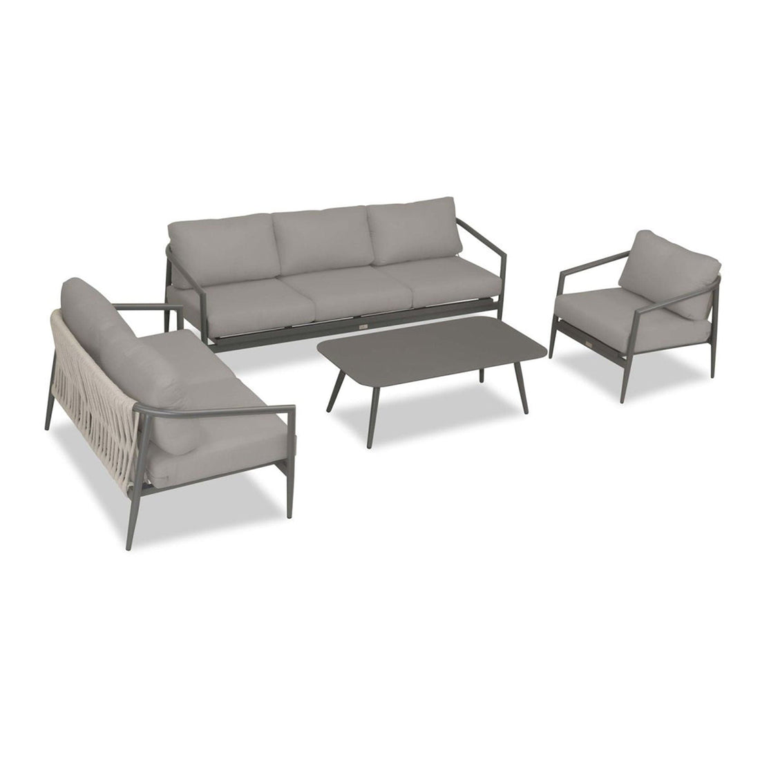 Olio 4 Piece Sofa Loveseat Set