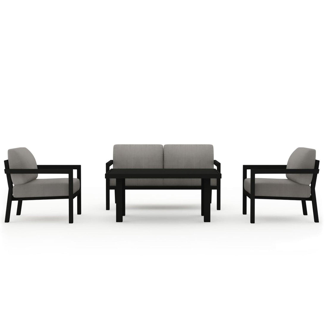 Pacifica Classic 4 Piece Loveseat Set