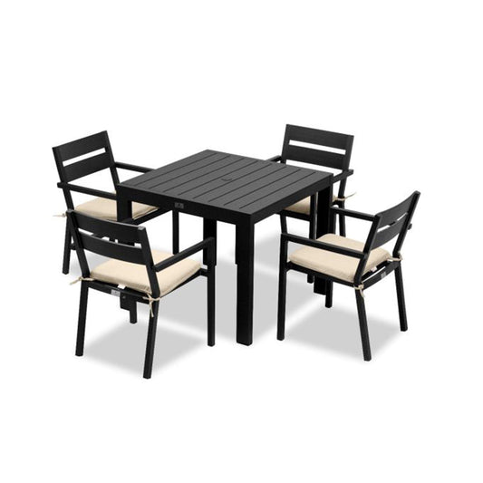 Pacifica Classic 4 Seat Square Dining Set