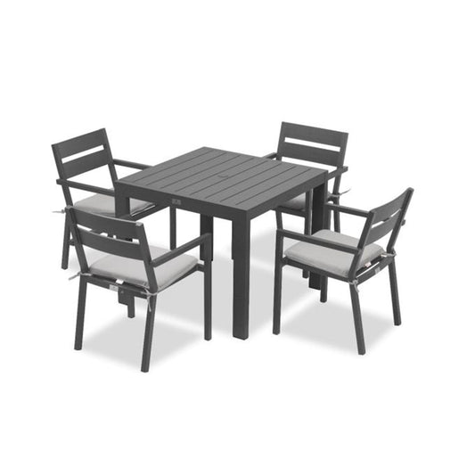  Pacifica Classic 4 Seat Square Dining Set 