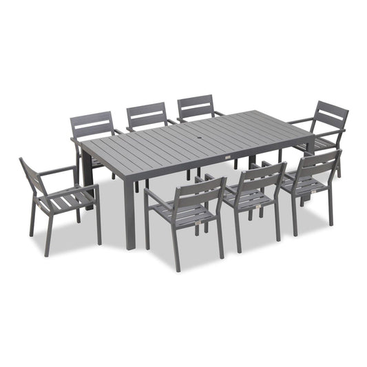 Pacifica Classic 8 Seat Rectangular Dining Set