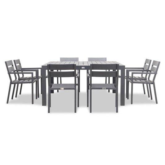 Pacifica Classic 8 Seat Square Dining Set
