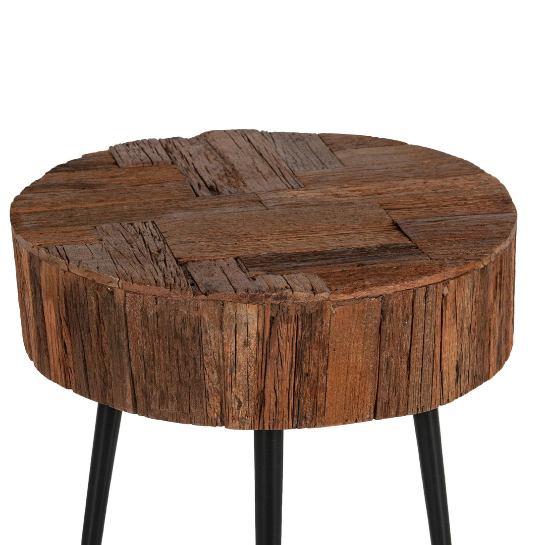 Palm Desert Reclaimed Wood Side Table