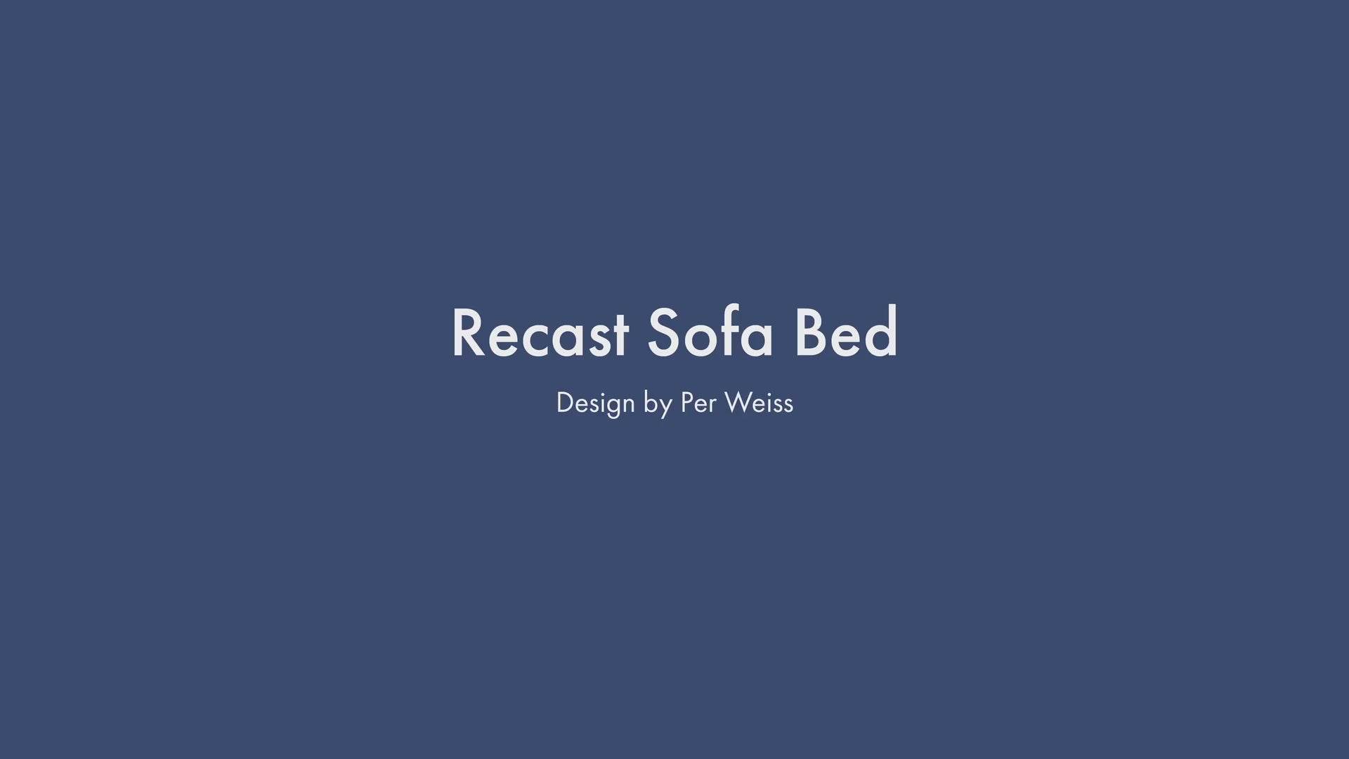 Recast Plus Sofa Bed With Arms