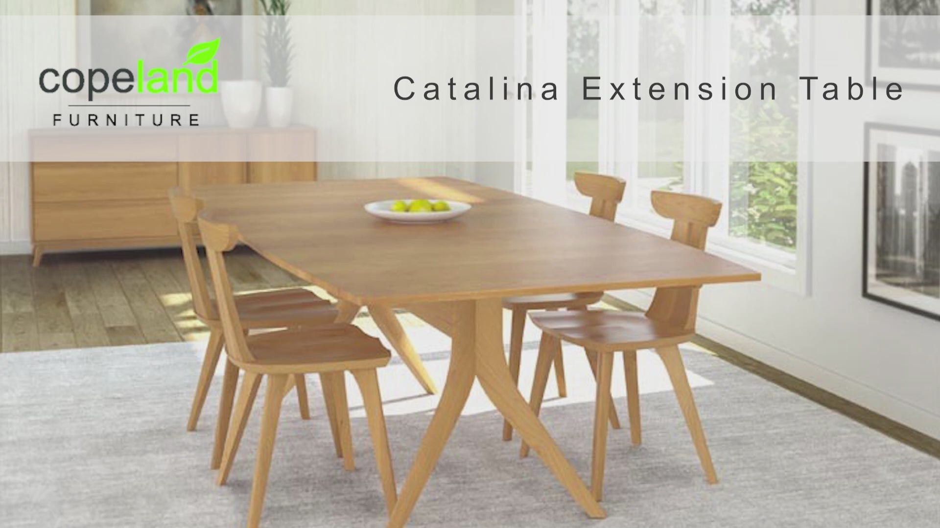 Copeland Catalina Four Leg Extension Table