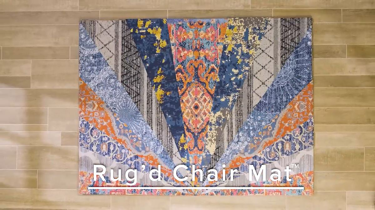 Rug'd Chair Mat at Haiku Designs