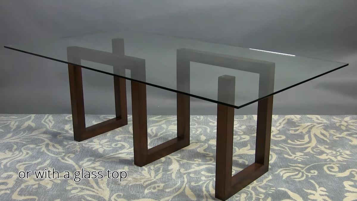 Serpent Glass Dining Table