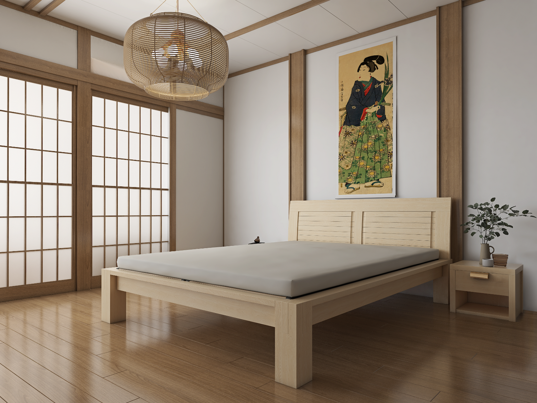 Raku Tatami High Rise Bed