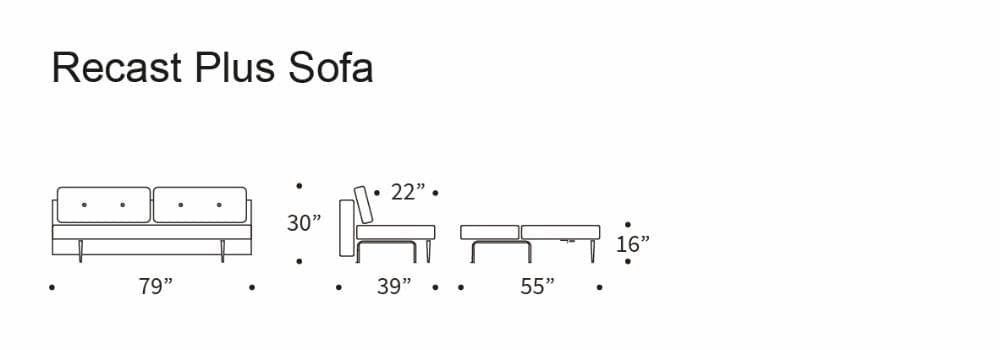 Recast Plus Sofa Bed