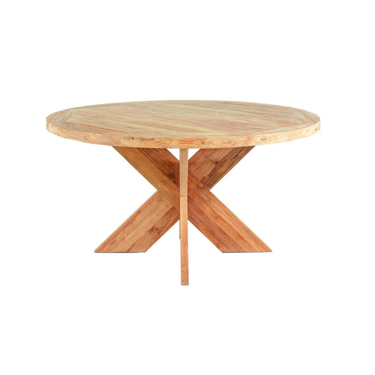 Roost 6 Seat Reclaimed Teak 59" Round Dining Table