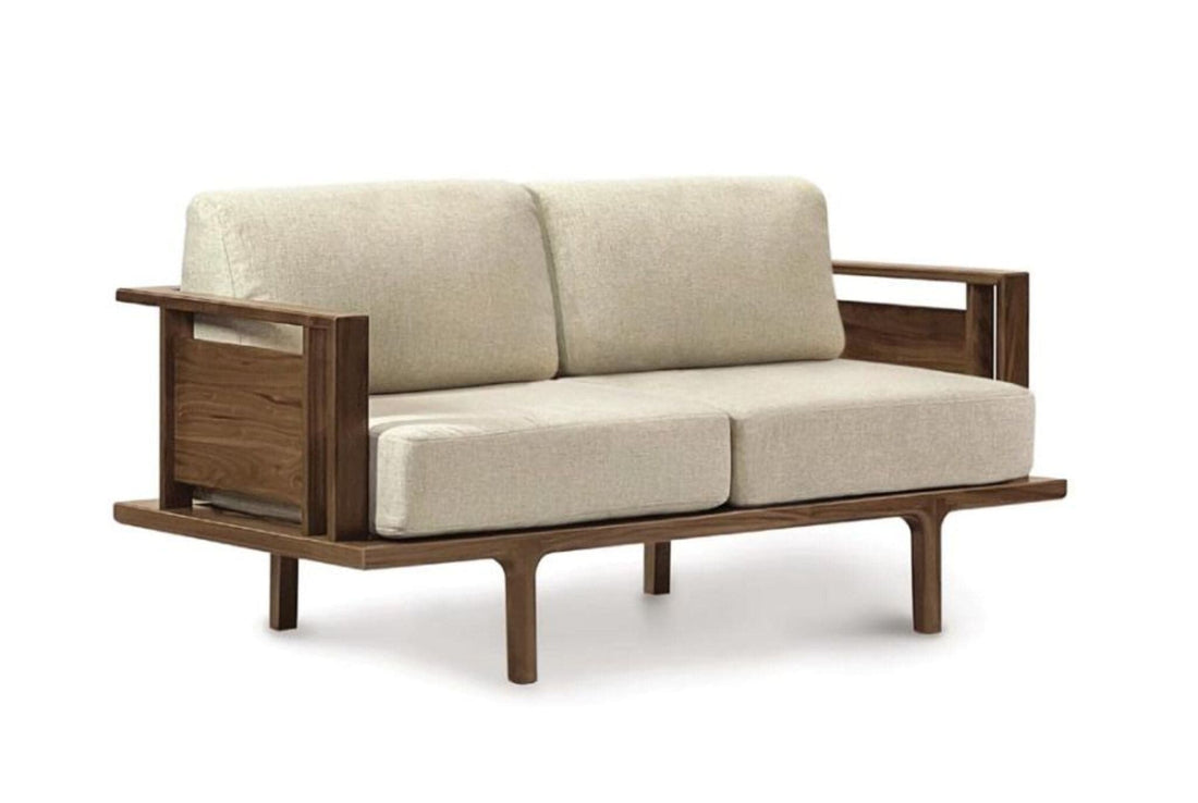 Copeland Sierra Loveseat with Wood Panels