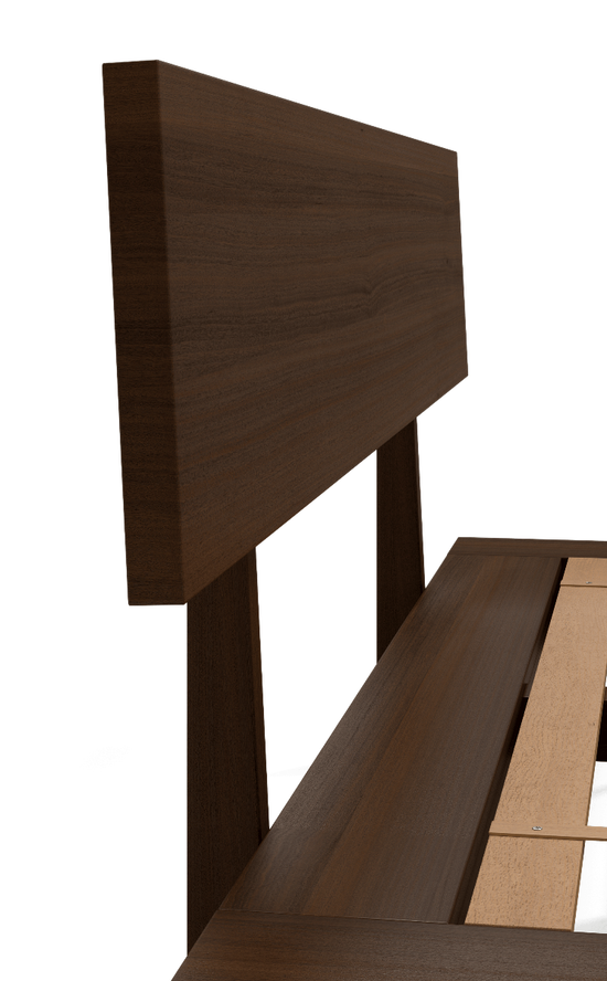 Takuma Japanese Platform Bed Headboard Haiku Designs