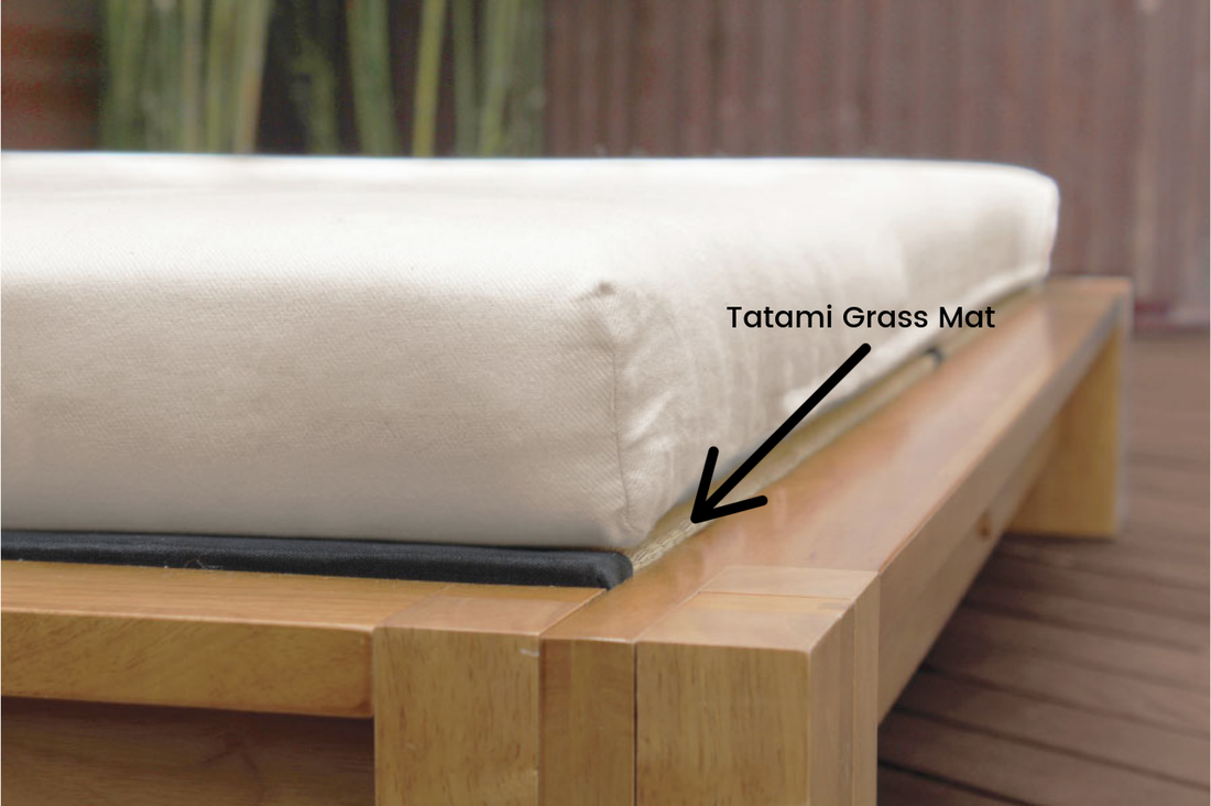 Raku Tatami High Rise Bed