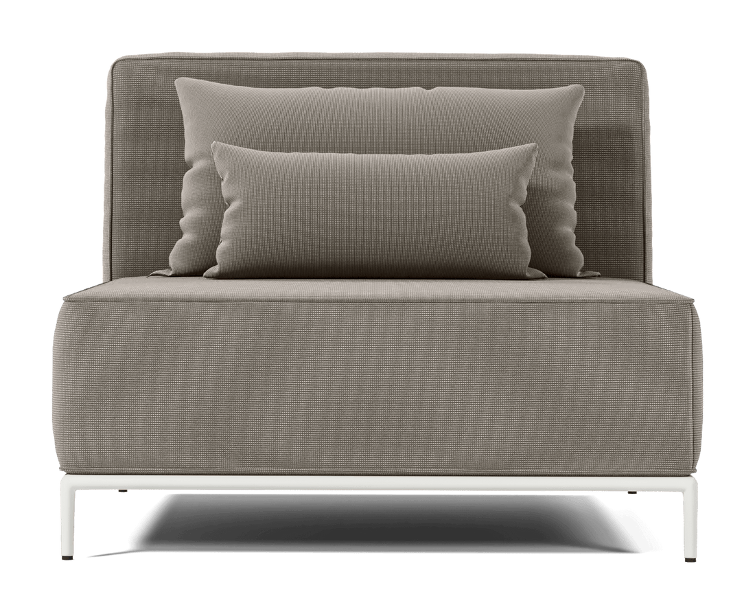 Orien Outdoor Armless Chair - product view