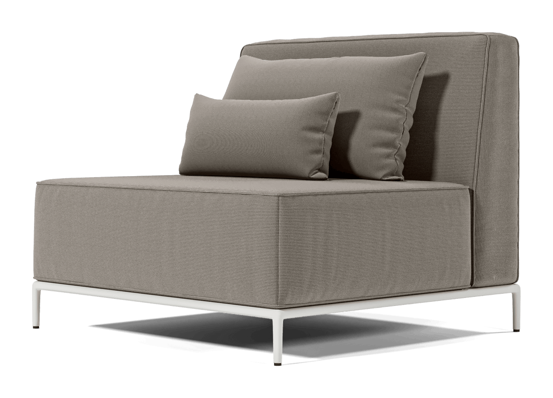 Orien Outdoor Armless Chair - product view