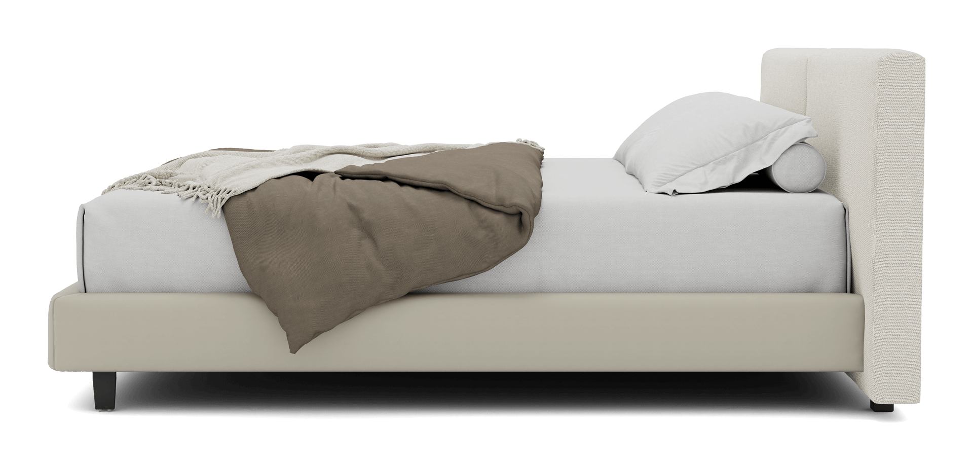 Sorren Bed - product view on white background