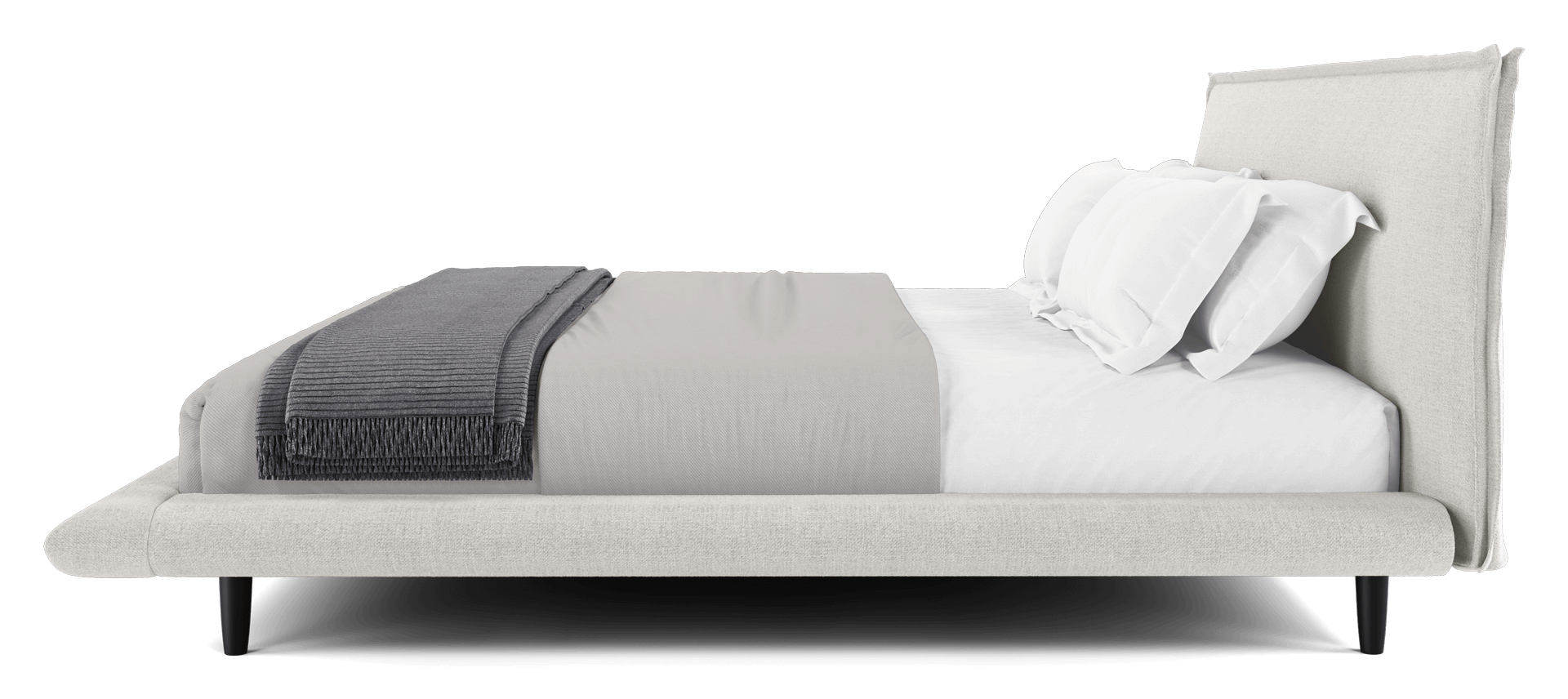 Corwin Bed - product view on white background