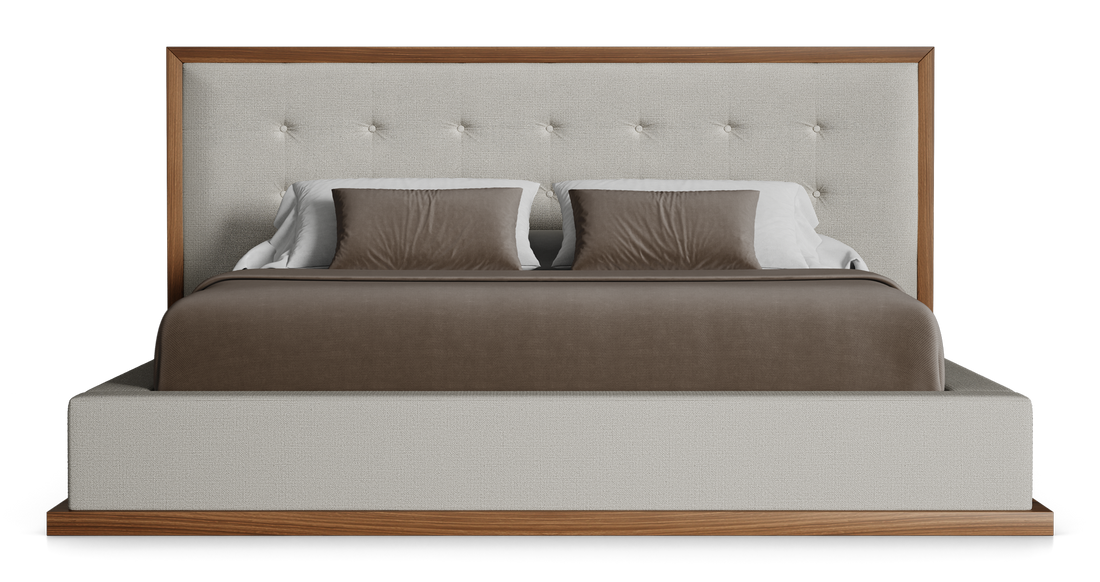 Kellen Bed - product view on white background