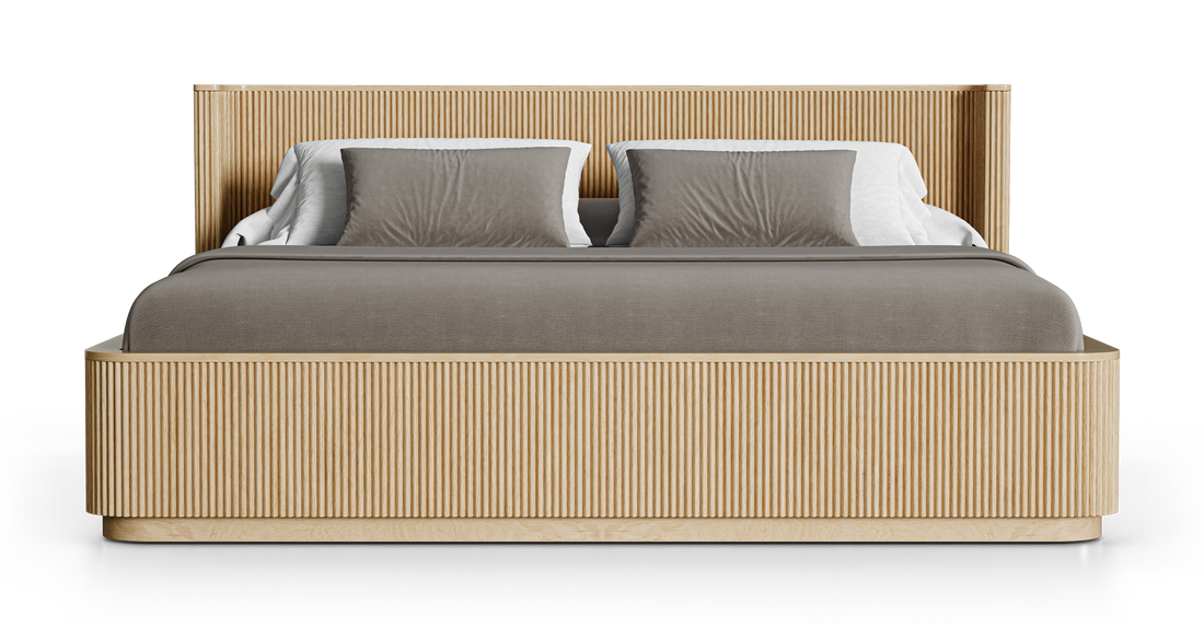 Toren Bed - product view on white background