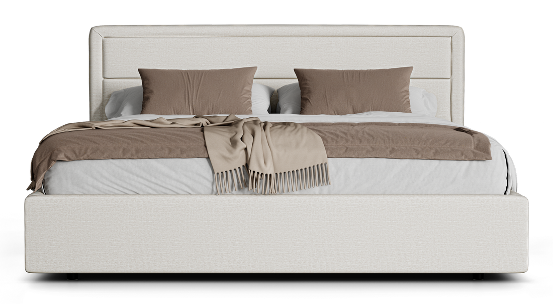 Lenor Bed - product view on white background