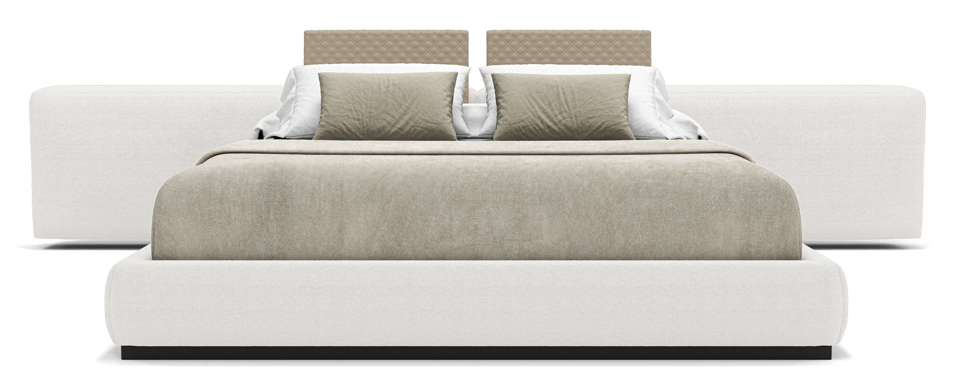 King / Chalk Fabric