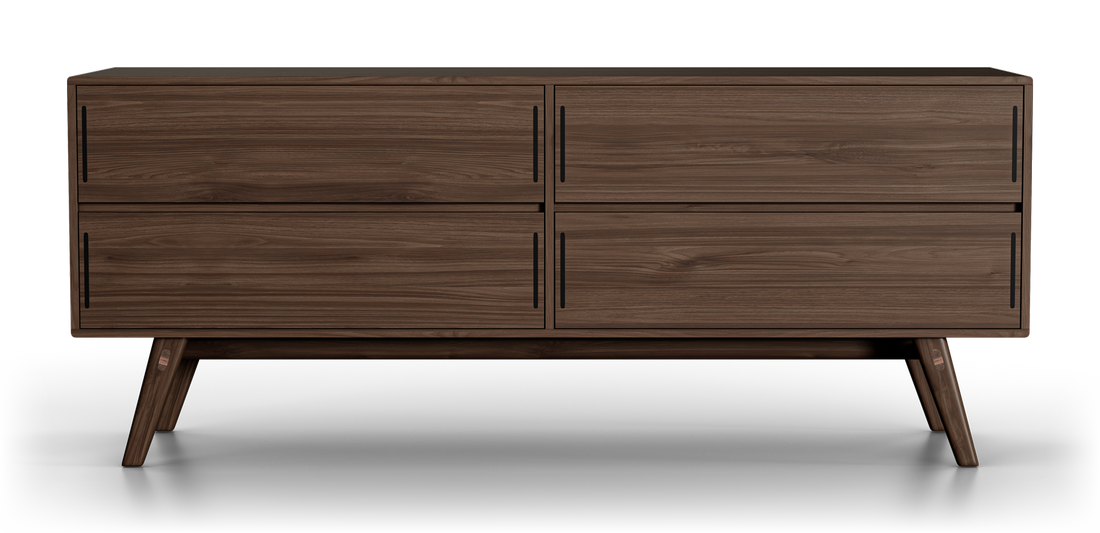 Norvin Double Dresser - product view on white background