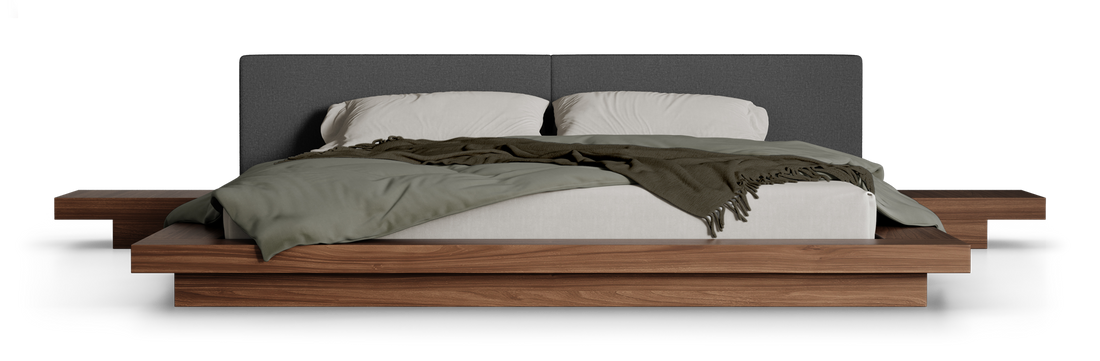 Astor Bed - product view on white background