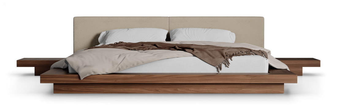 Astor Bed - product view on white background