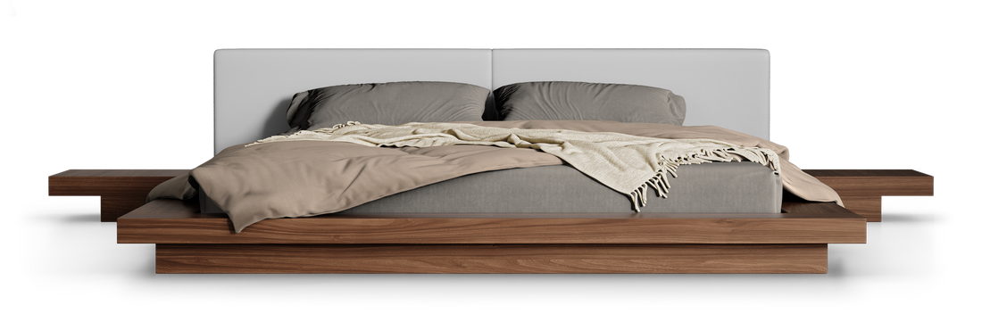 Astor Bed - product view on white background