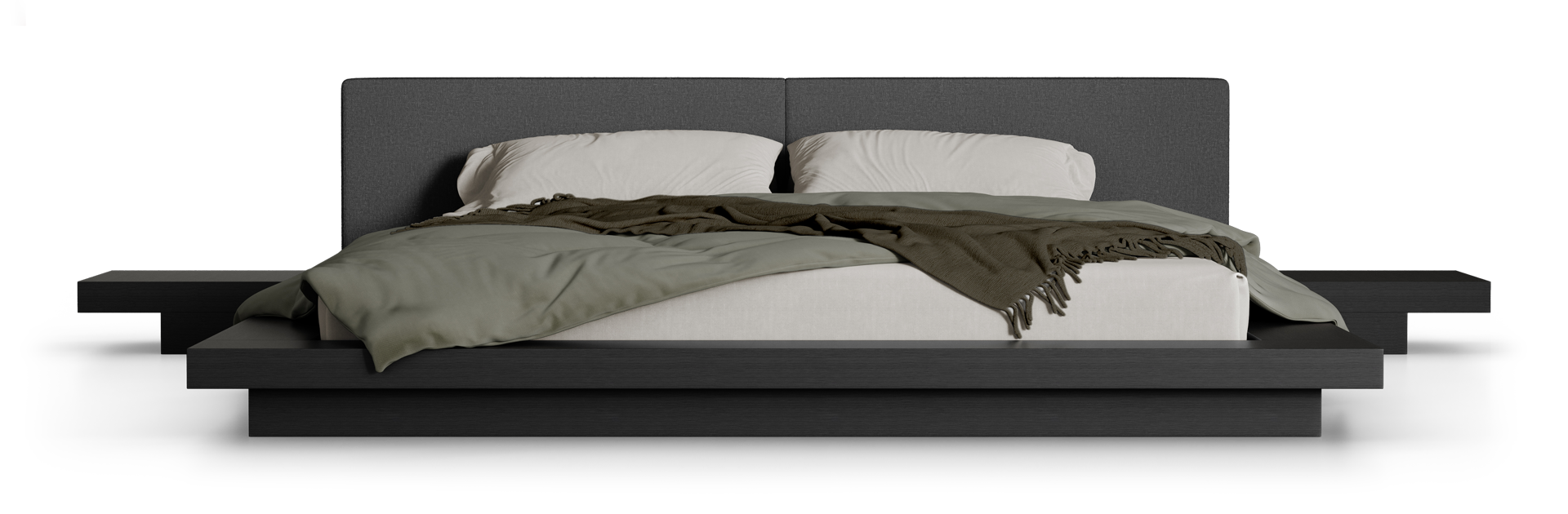Queen / Soft Carbon Fabric / Wenge