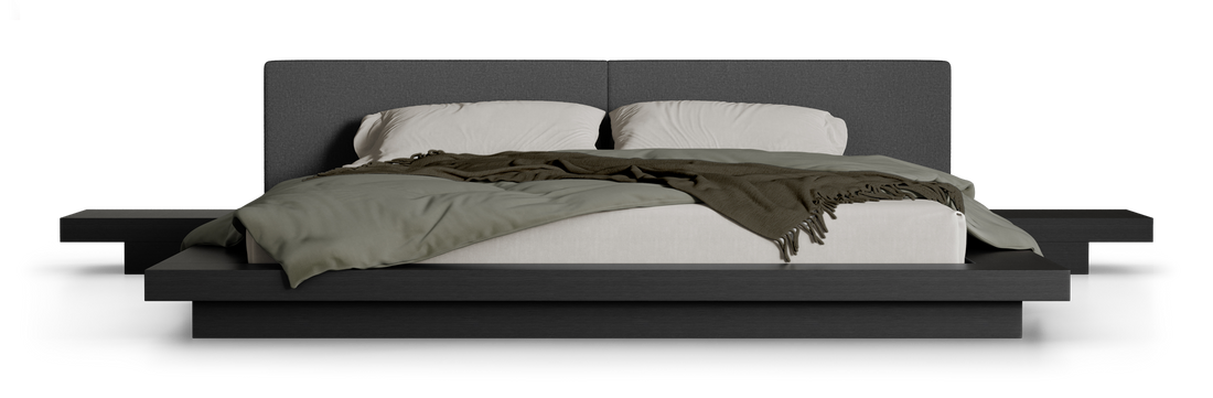 Astor Bed - product view on white background
