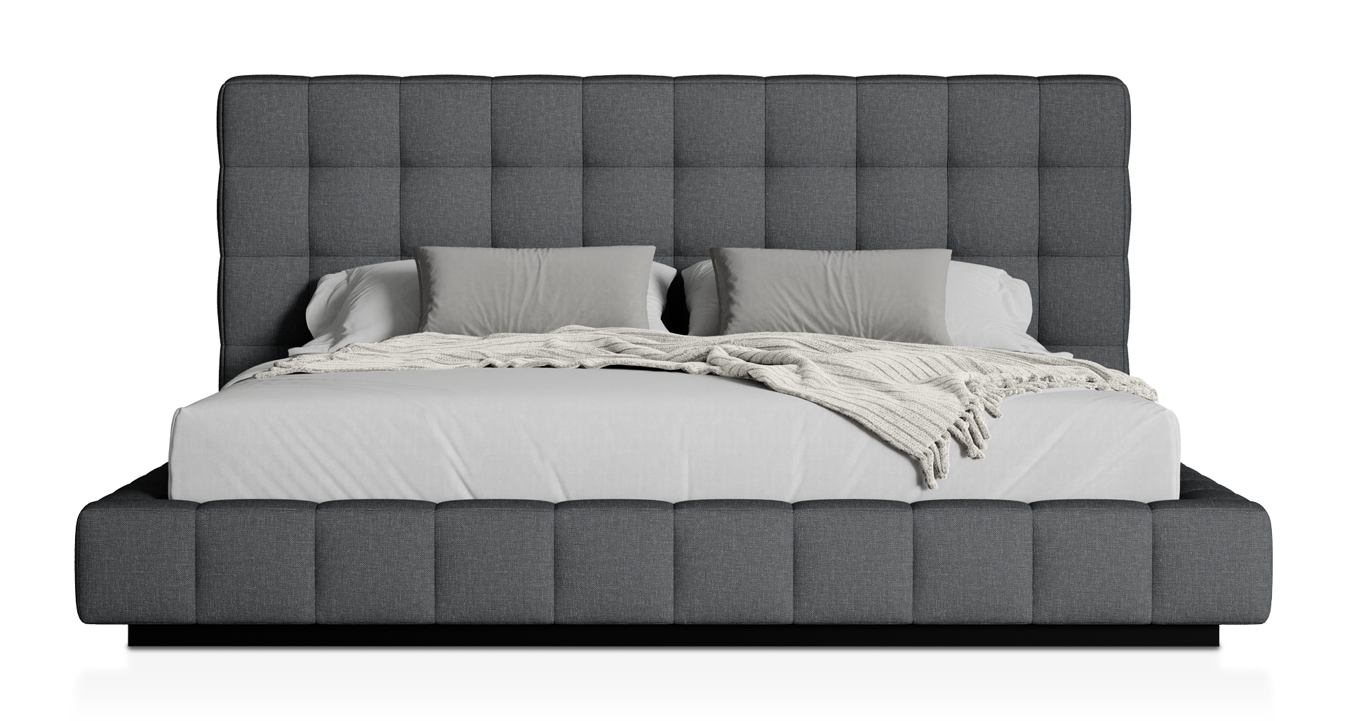 King / Carbon Gray Fabric