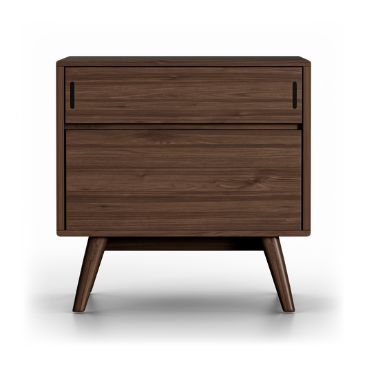 Norvin Nightstand - product view on white background