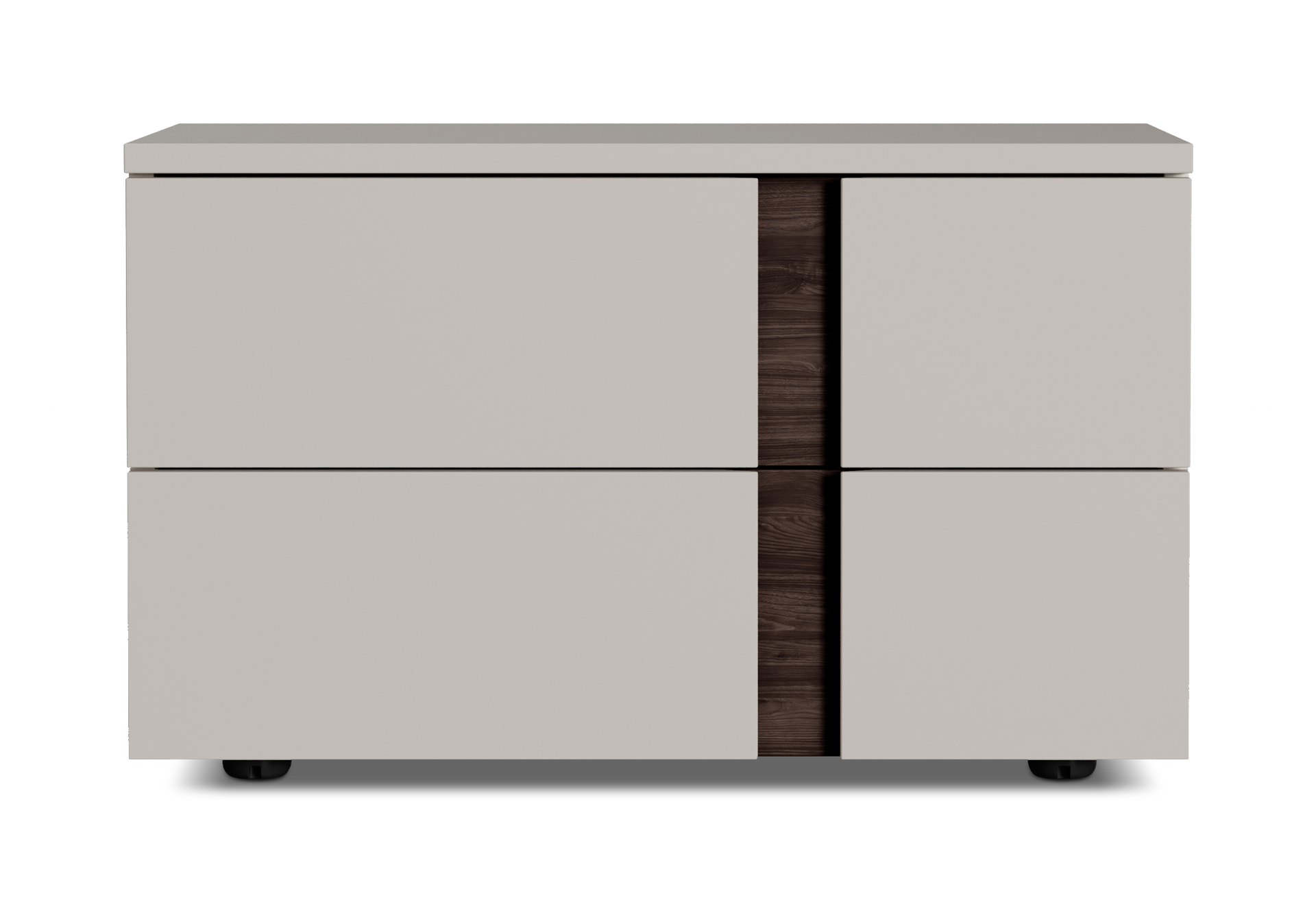 Chateau Gray and Black Walnut