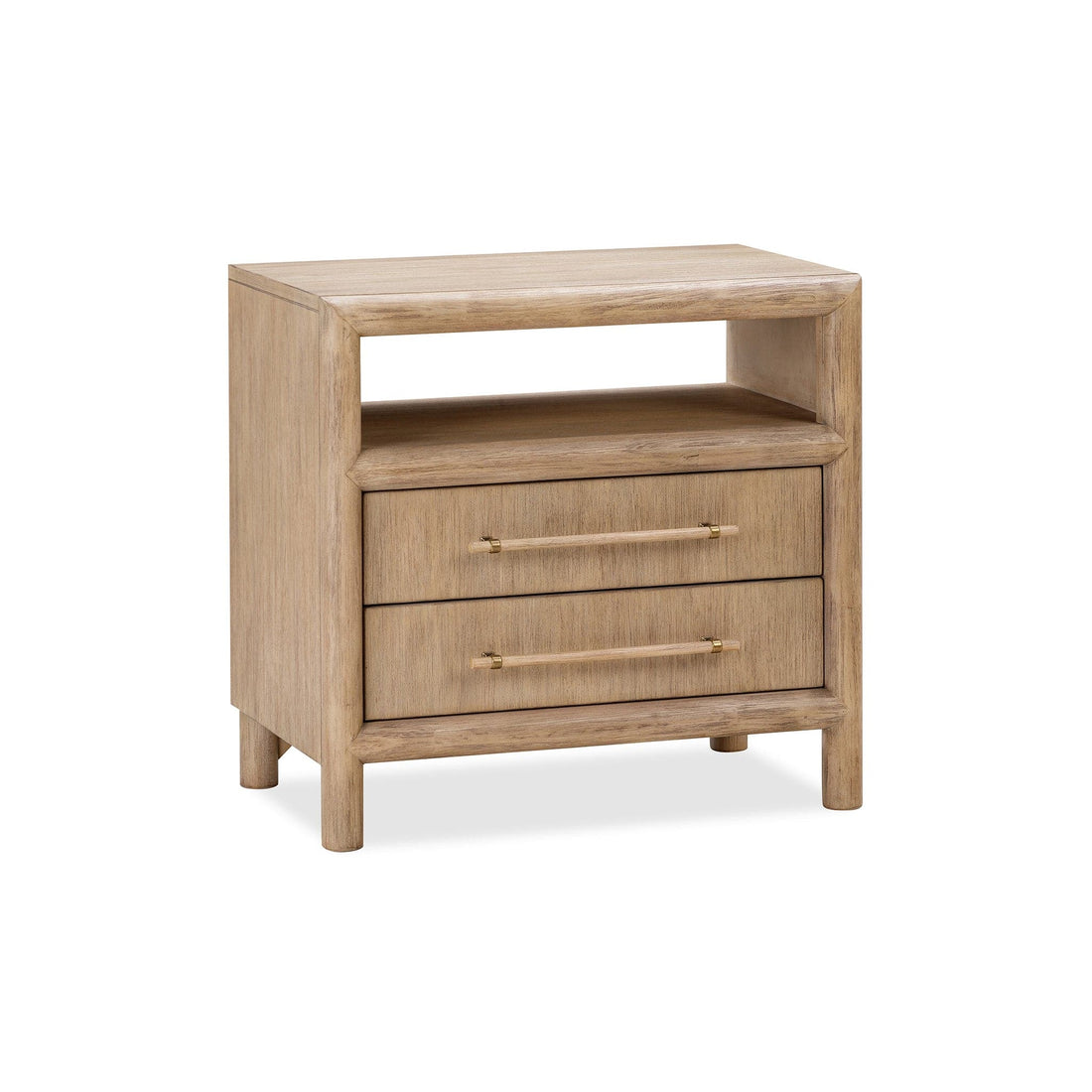 Dorsey 2 Drawer Nightstand with USB