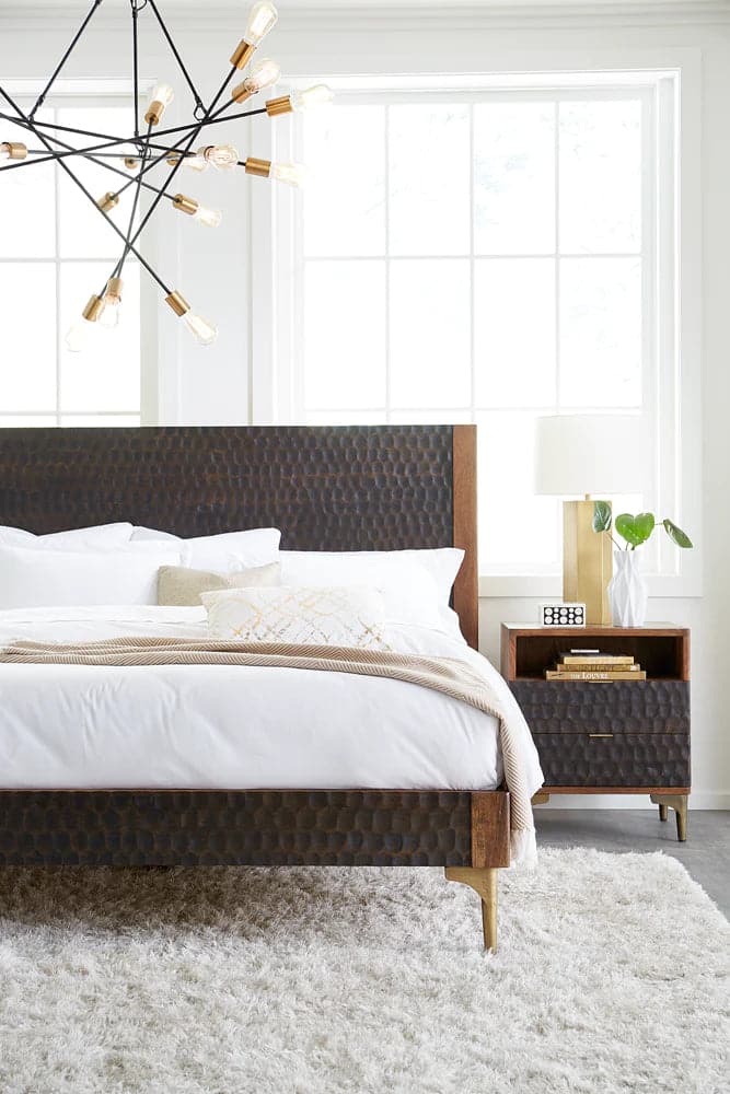 Vallarta Two Tone Platform Bed