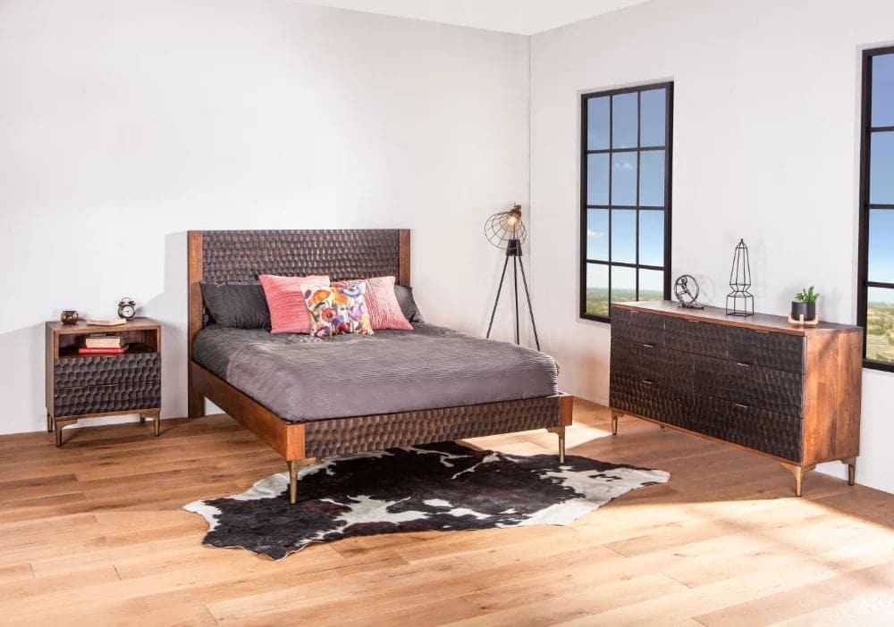 Vallarta Two Tone Platform Bed