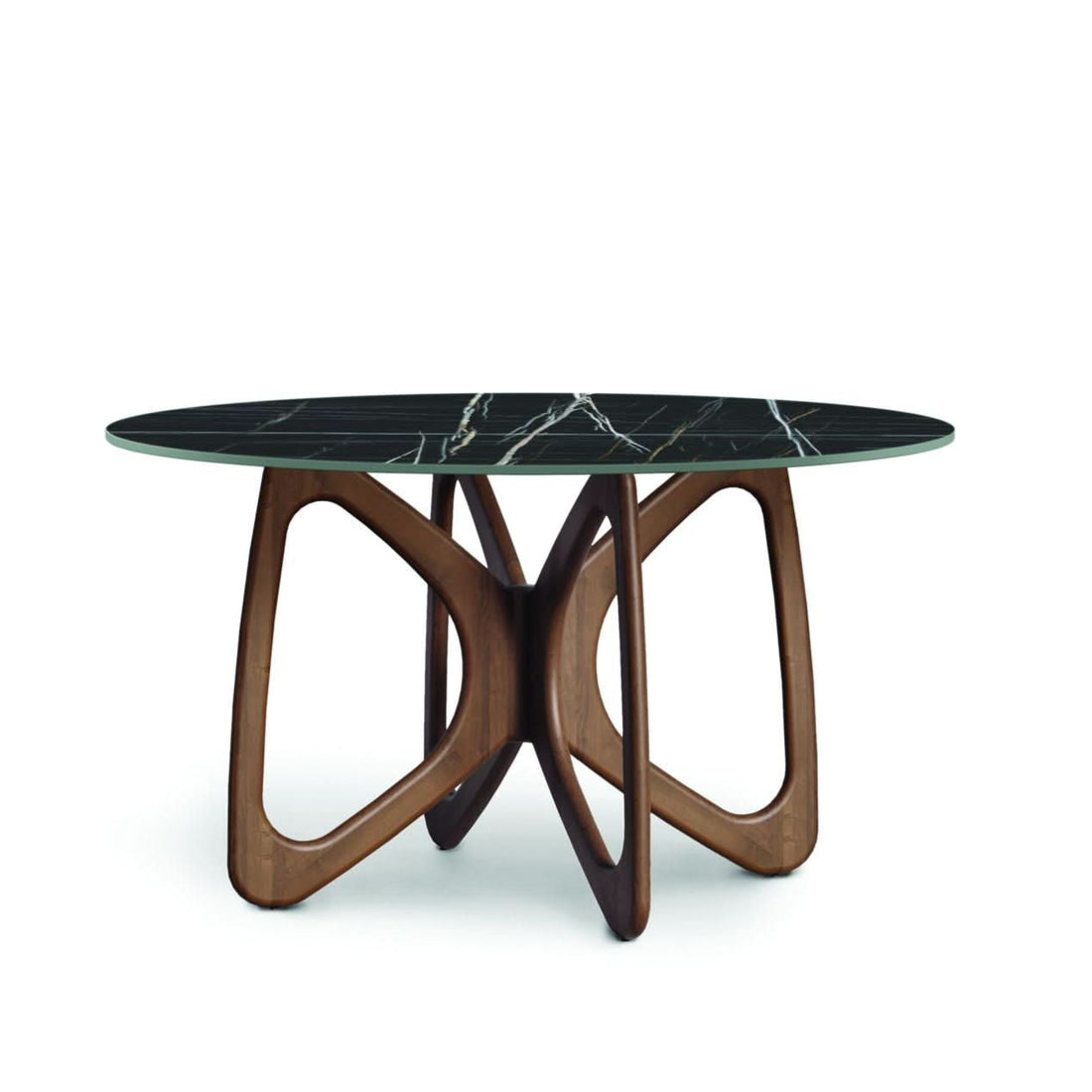 Copeland Butterfly Round Sintered Stone Top Table
