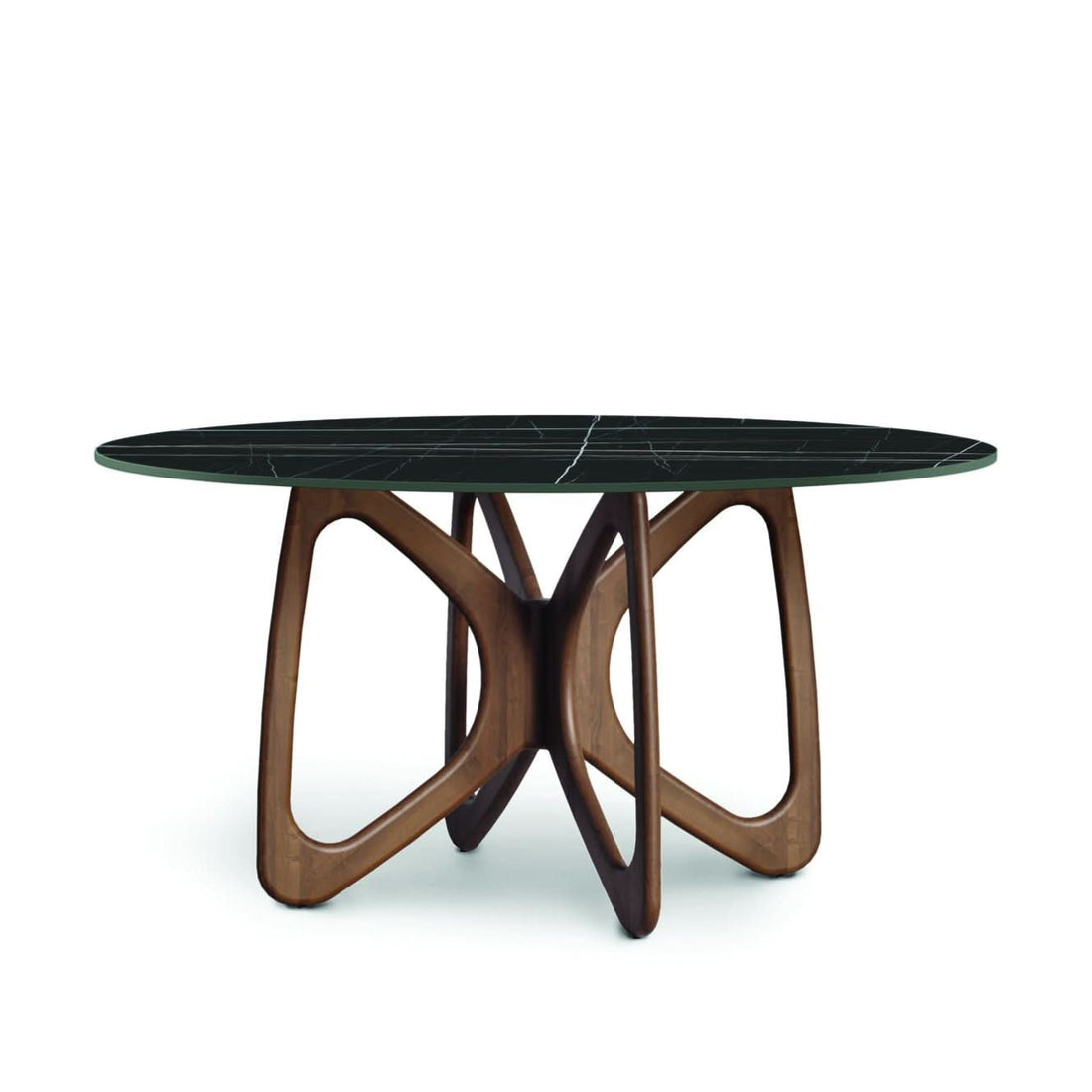 Copeland Butterfly Round Sintered Stone Top Table